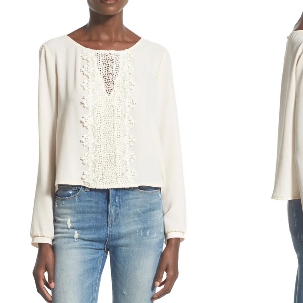 ASTR cropped blouse